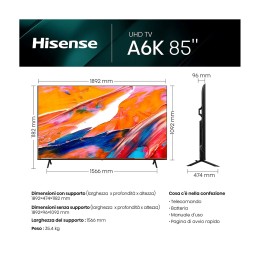 Televisori - HISENSE 85A6K TV LED 85 \\"